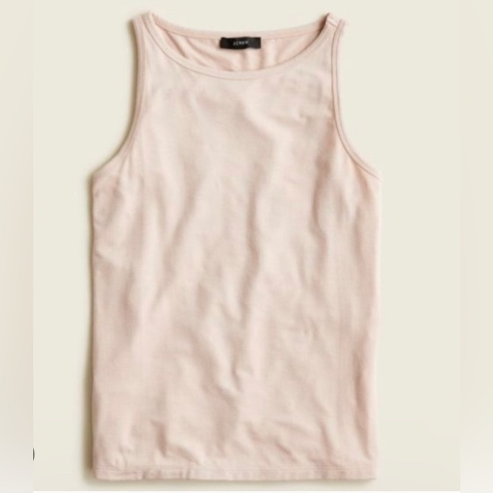 J. Crew NWT FormKnit Suiting Shell Tank - Beige